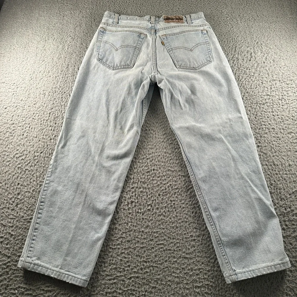 Vtg Levis 540 Jeans Mens 32x32(30x28 Fits)Relaxed Light‎ Wash Straight Leg 90's